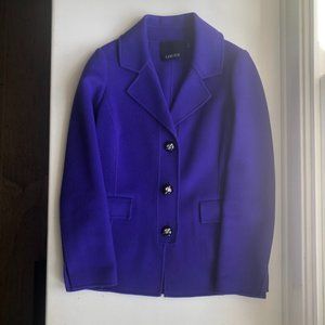 Carlisle Purple Wool Coat